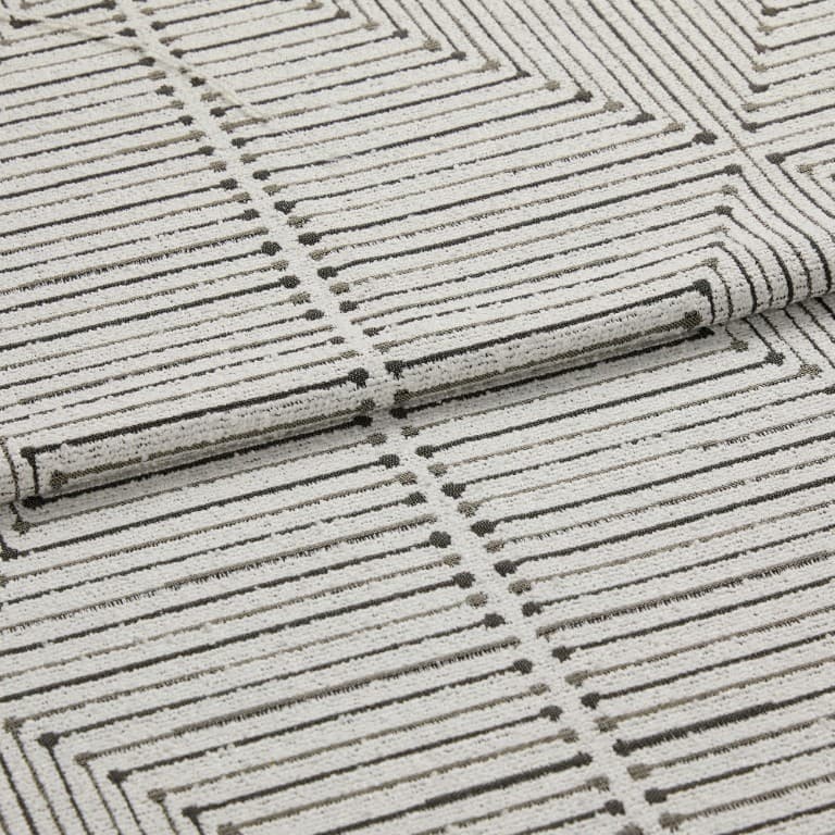 Inkdrop Ivory Curtains