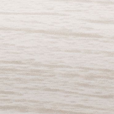 Cream-beige textured wallpaper covering a flat surface, showing subtle horizontal striations and faint mottling; close-up view with soft, even lighting, neutral, no additional elements.