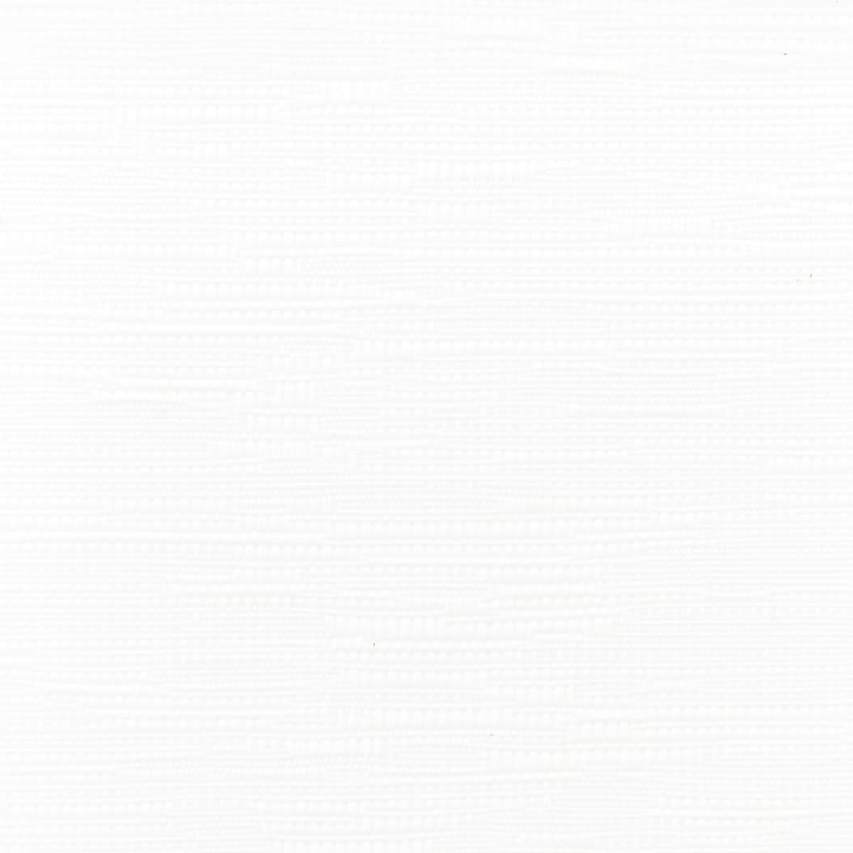 White textured paper towel with horizontal ribbed and embossed pattern lies flat, close-up and evenly lit against a minimal plain background.