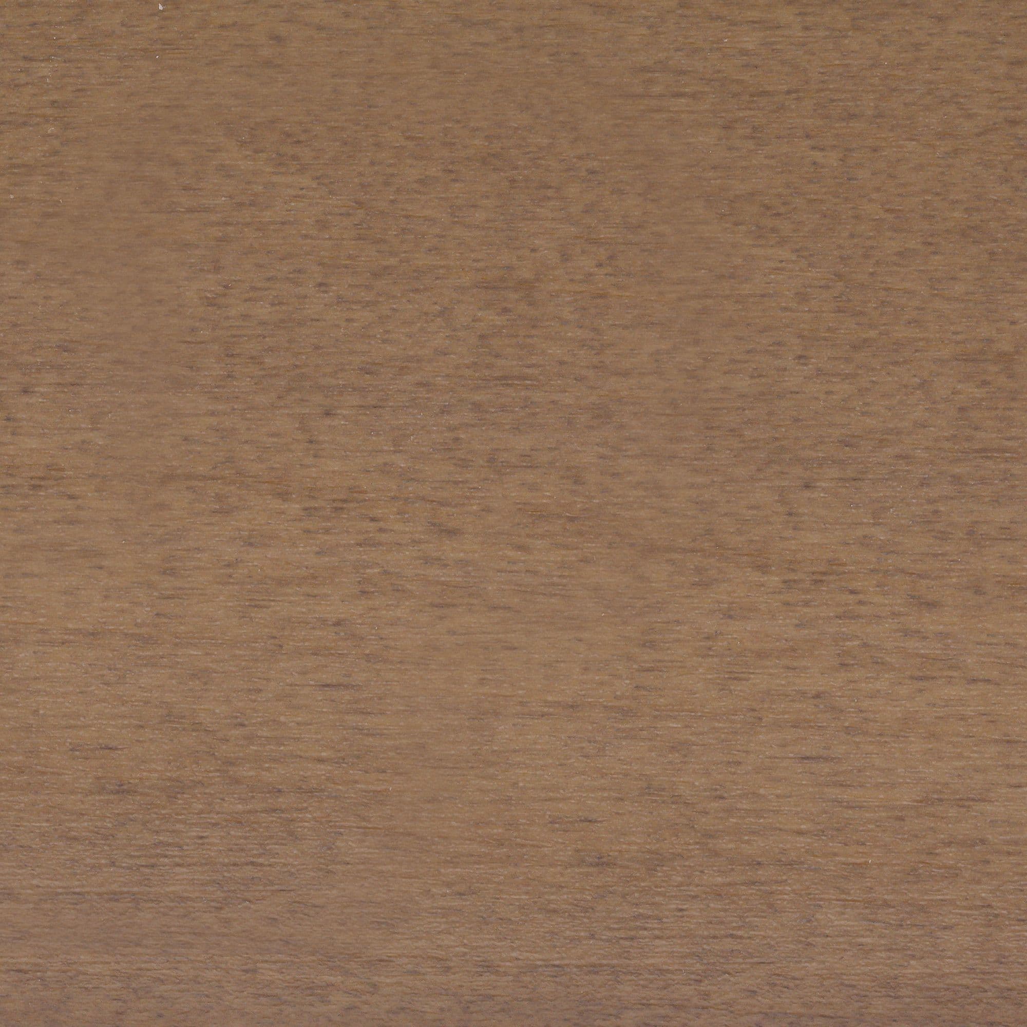 Wooden panel with fine horizontal grain and light brown stain; occupying the frame, showing uniform texture and minor blemishes; close-up, evenly lit surface without other objects or visible surroundings.