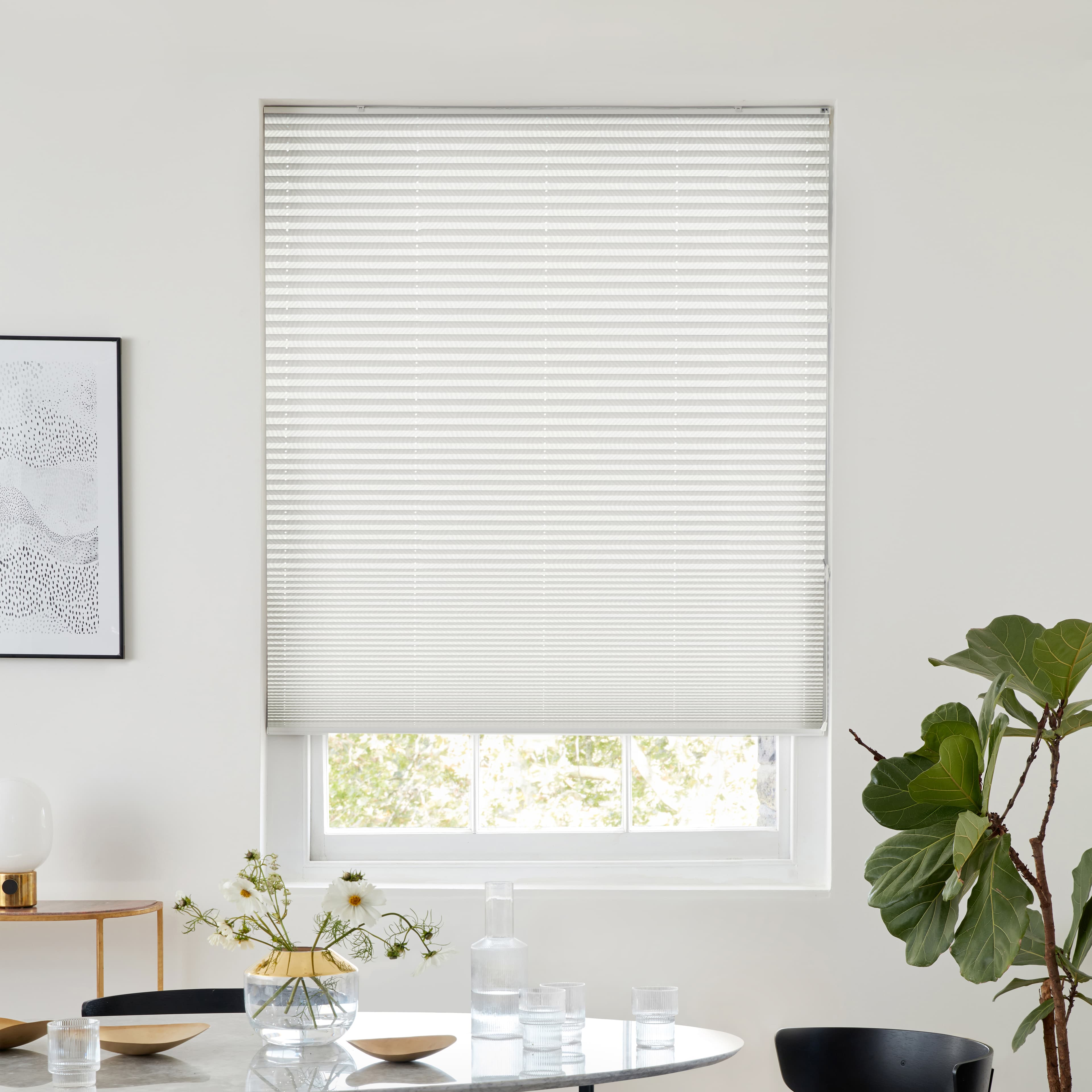 Zeva White Pleated blind