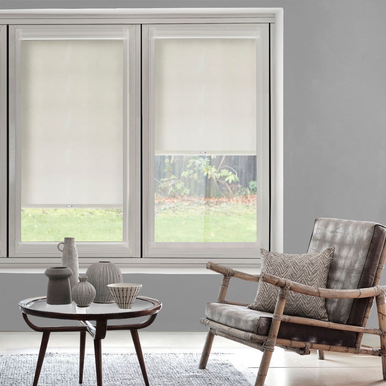Prism Ivory Perfect Fit Roller blind