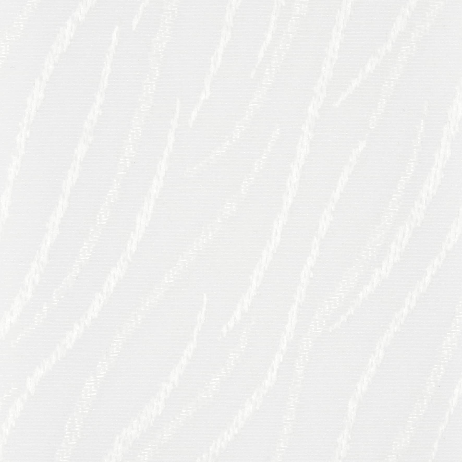 White textured fabric with subtle diagonal wavy stripes (sheer-like)â€”displayed flat, showing gentle sheen and ridged weaveâ€”close-up, evenly lit neutral background with no surrounding context.