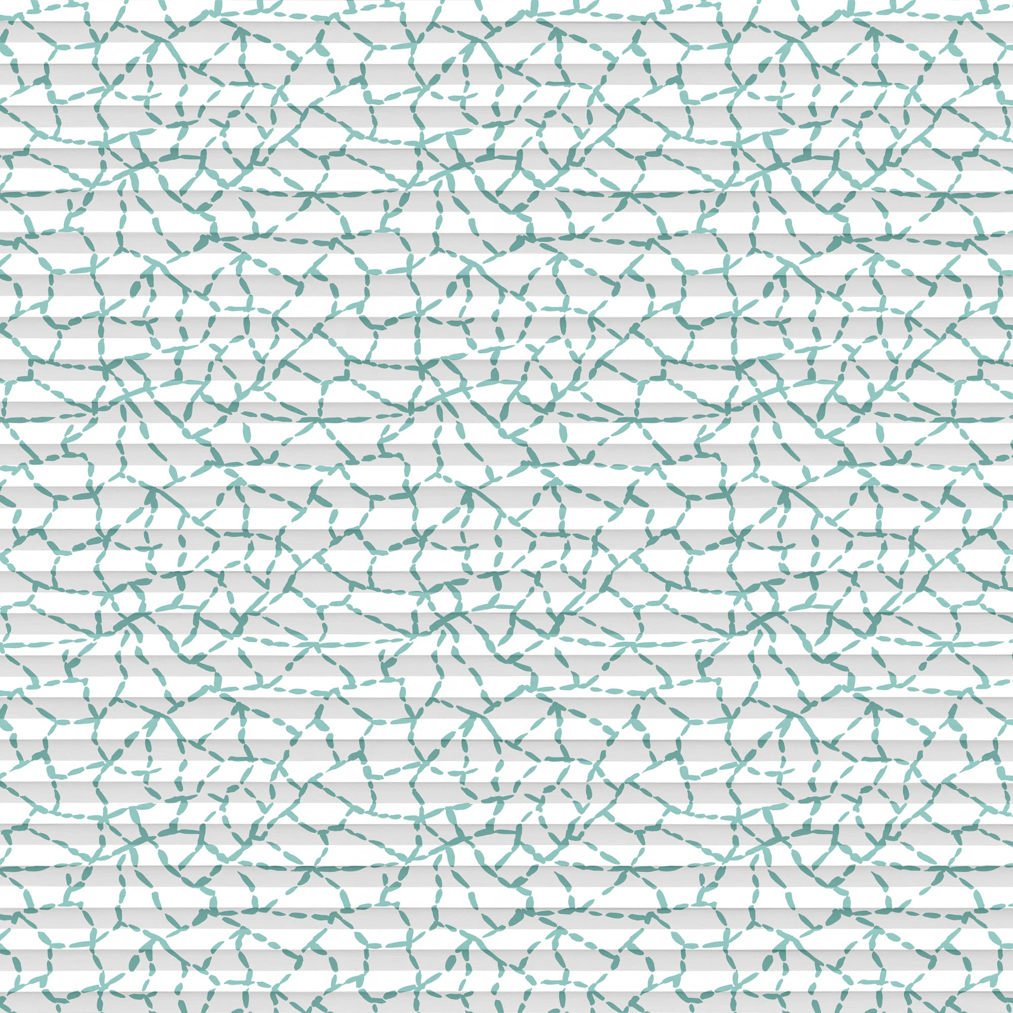 Darwin Teal Pleated blind