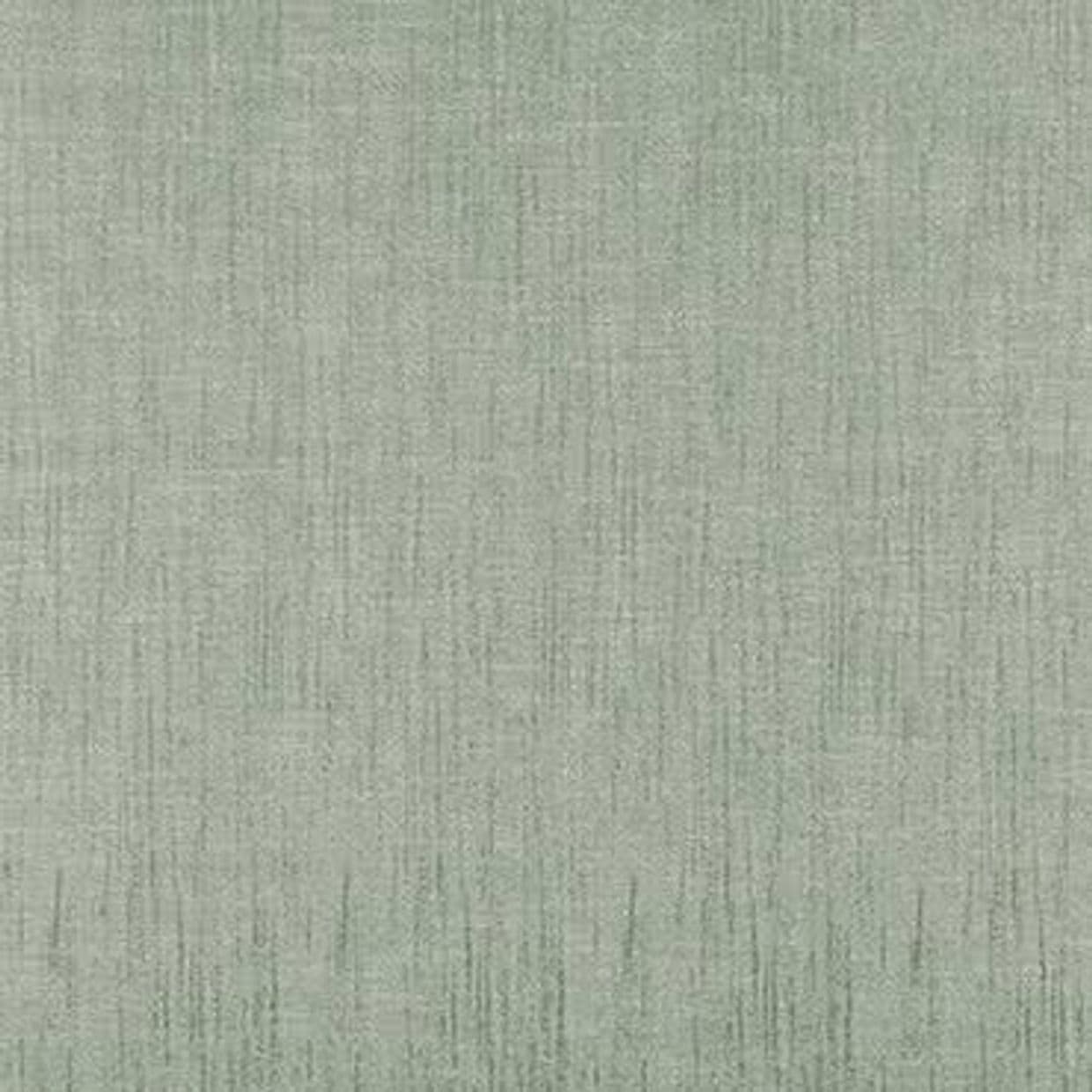 Muted sage-gray woven fabric panel displaying subtle vertical striations and crosshatch; lies flat and evenly lit, serving as a neutral upholstery- or wallpaper-like background.