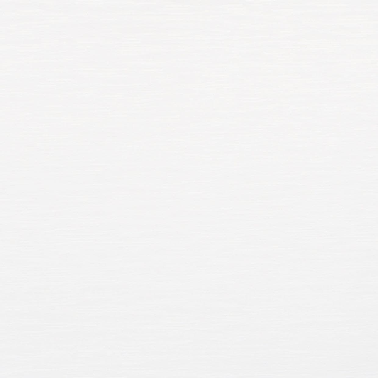 White textured surface fills the frame, showing faint horizontal striations; evenly lit, uniform area with no discernible objects or shadows.