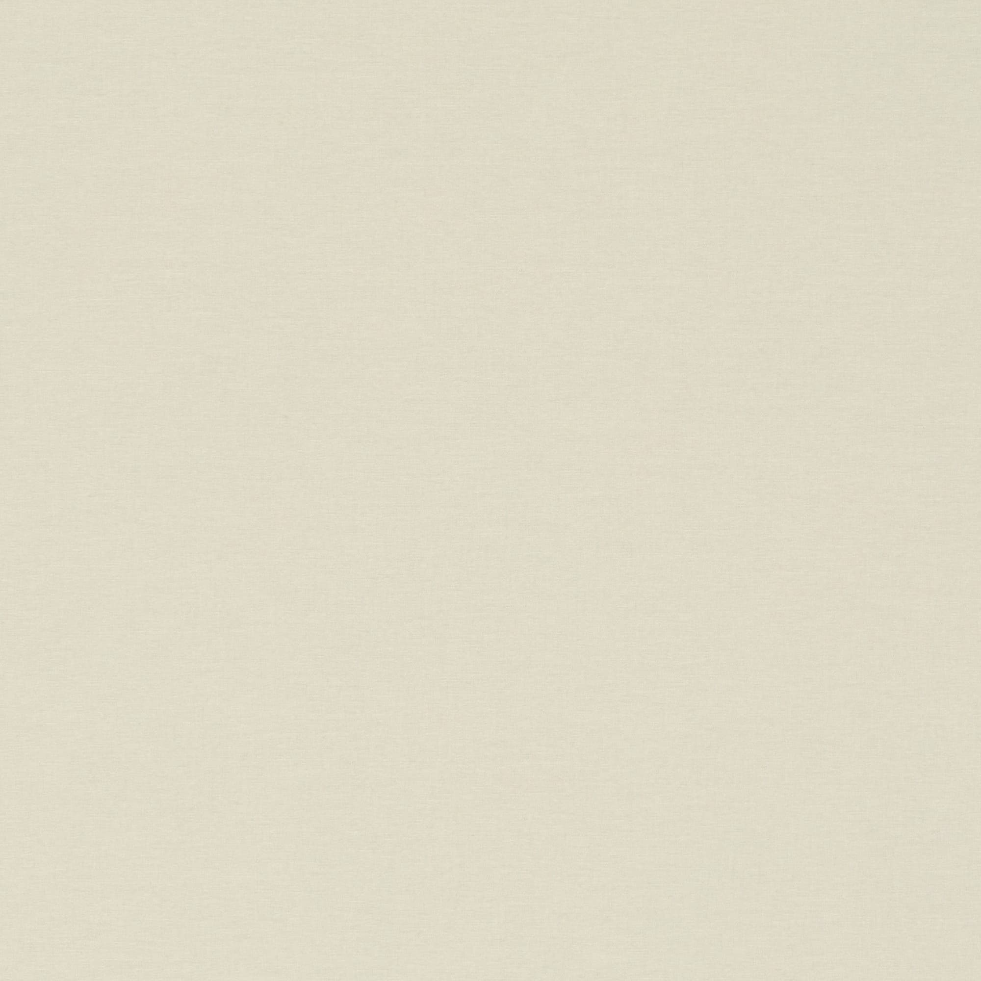 Square plain fabric sample in warm cream.