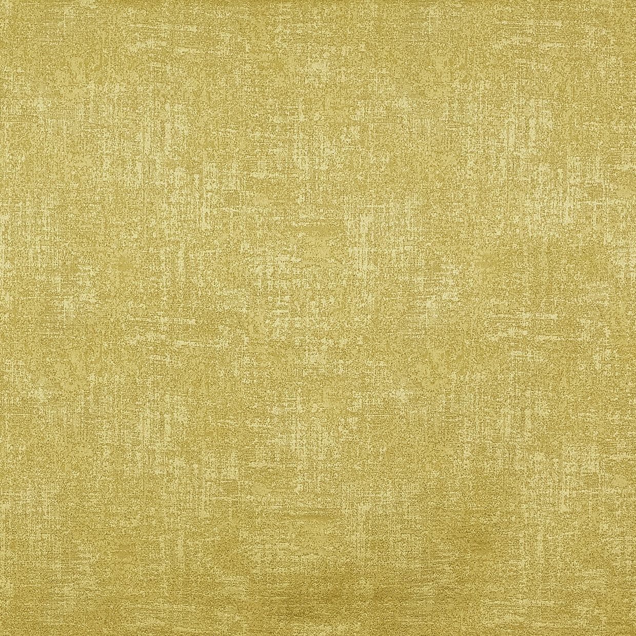 Gold textured wallpaper with subtle crosshatch, mottled weave covering the entire frame; evenly lit, warm yellow-gold tone suggesting a plain interior wall or fabric sample.