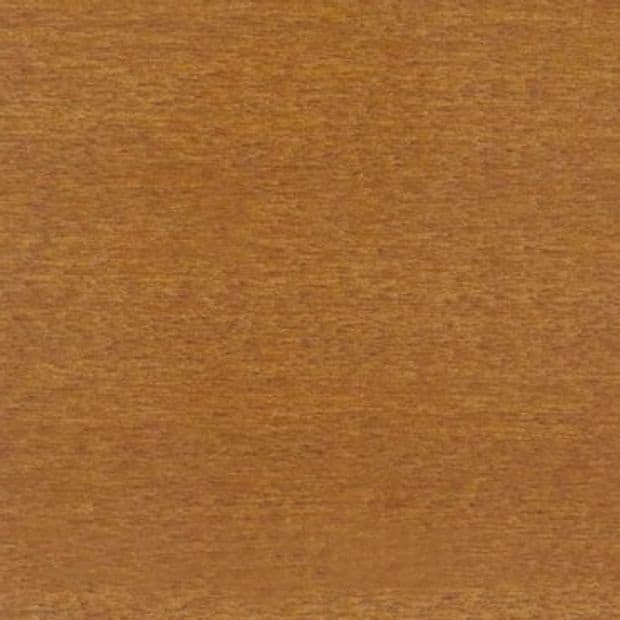 Brown wooden panel with fine horizontal grain occupies the entire frame, showing an even warm finish; smooth surface under soft indoor lighting, no other objects visible.