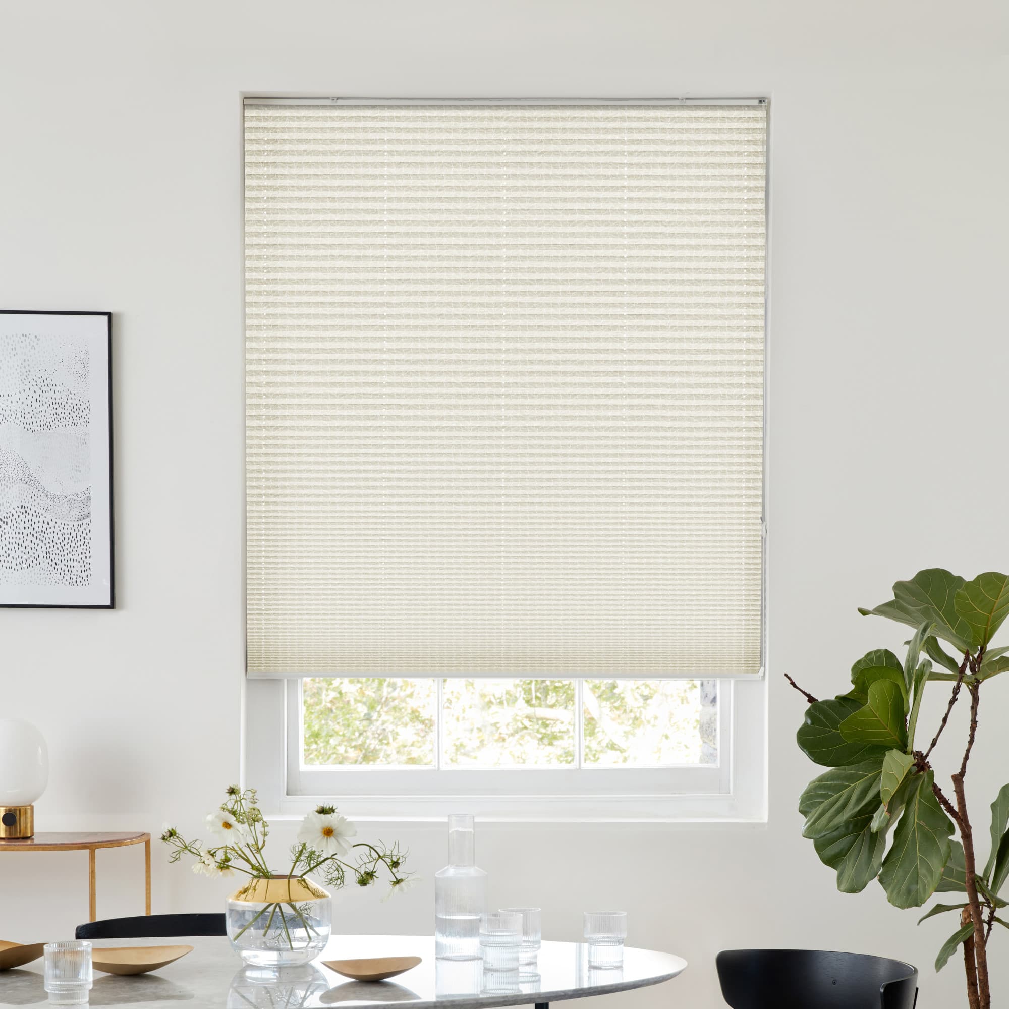 Twist Pearl Pleated blind