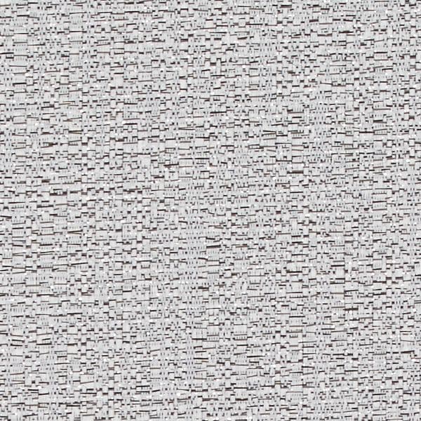 Dense field of tiny rectangular tiles covers the entire frame, forming a tightly packed, irregular grid; static texture in neutral lighting, appearing as a close-up of a tiled or woven surface.