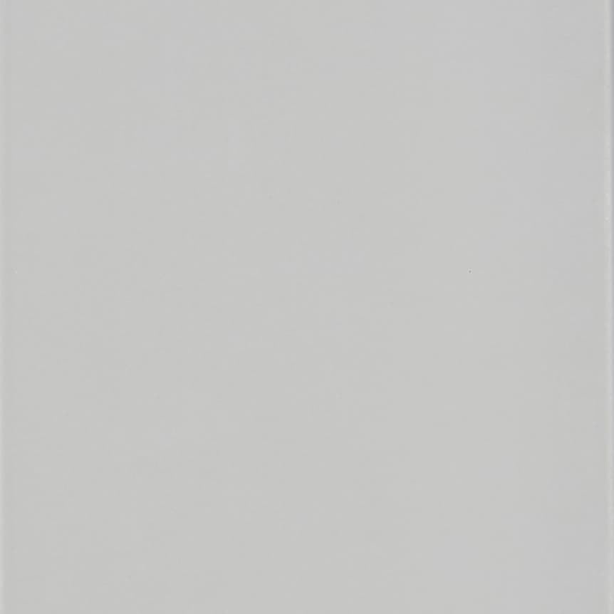 Smooth pale-gray rectangular wall panel centered, slightly beveled edges; remaining blank and unadorned; evenly lit by soft diffuse interior light, minimal shadows, no visible furniture or view.