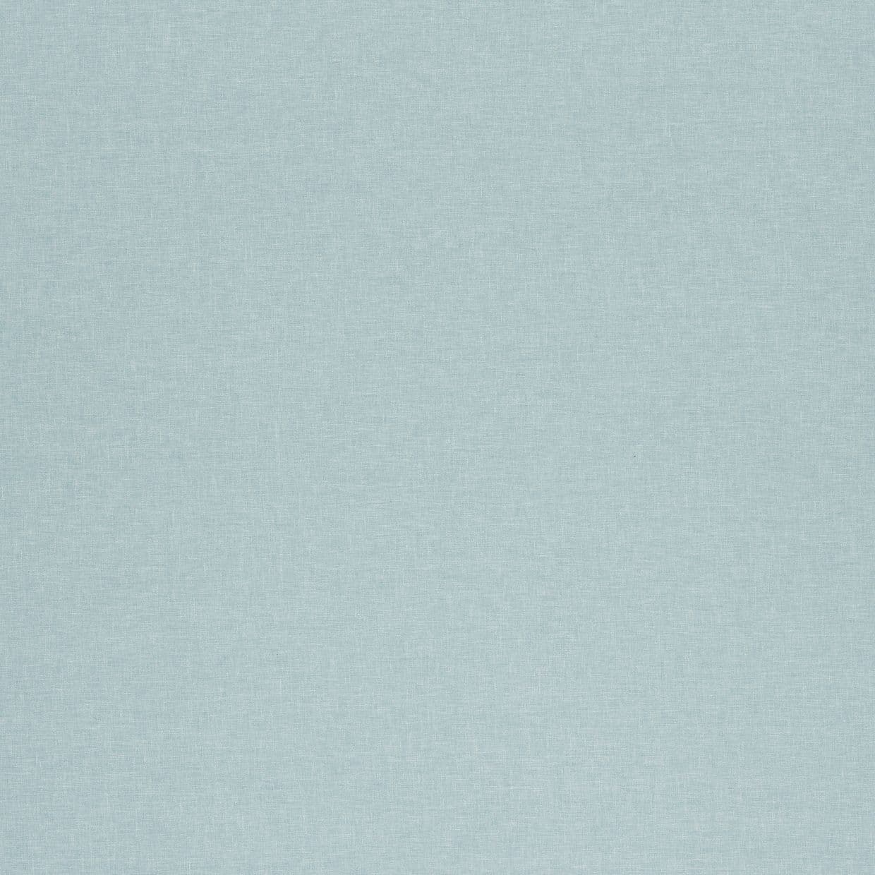 Pale blue fabric-textured wallpaper filling the frame, showing a subtle crosshatch weave; flat, evenly lit blank wall background with no windows, furniture, or other objects.