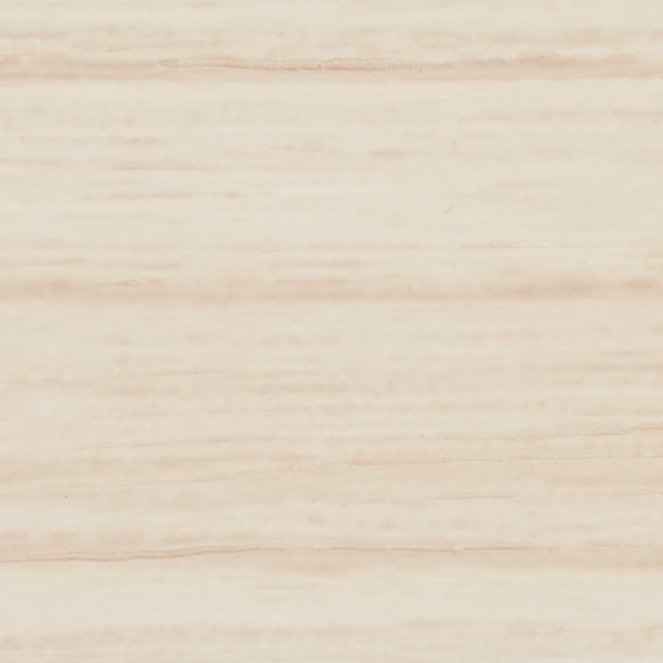 Pale sanded wooden panel with faint horizontal grain lines; showing subtle beige streaks; close-up, evenly lit, neutral background resembling a tabletop or thin veneer.