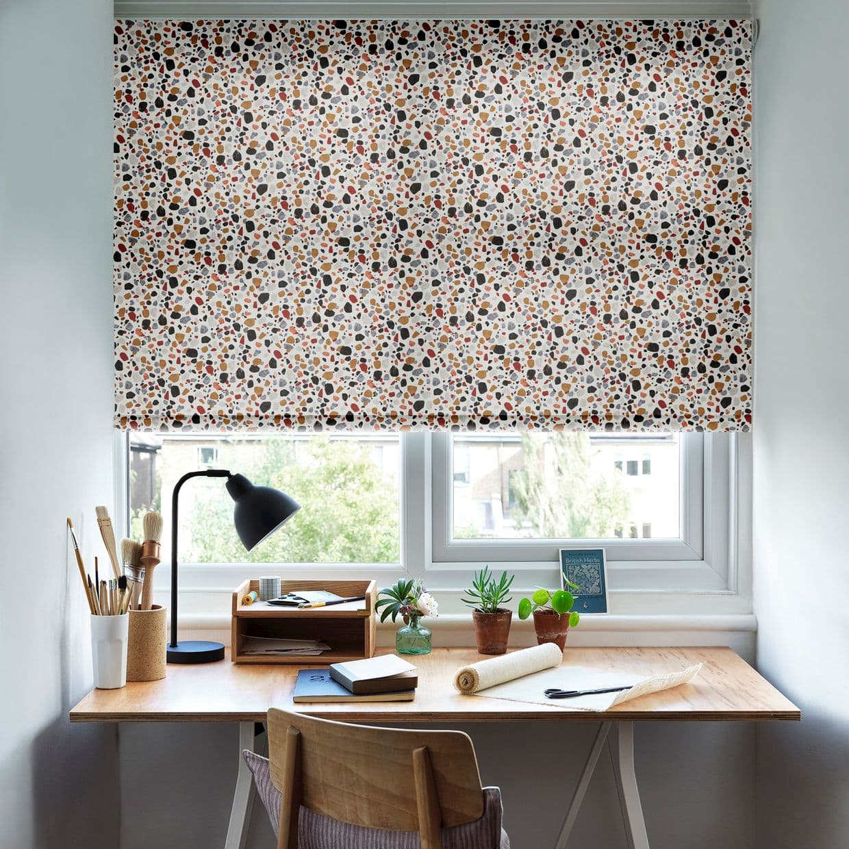 Lucca Brick Roller Blind