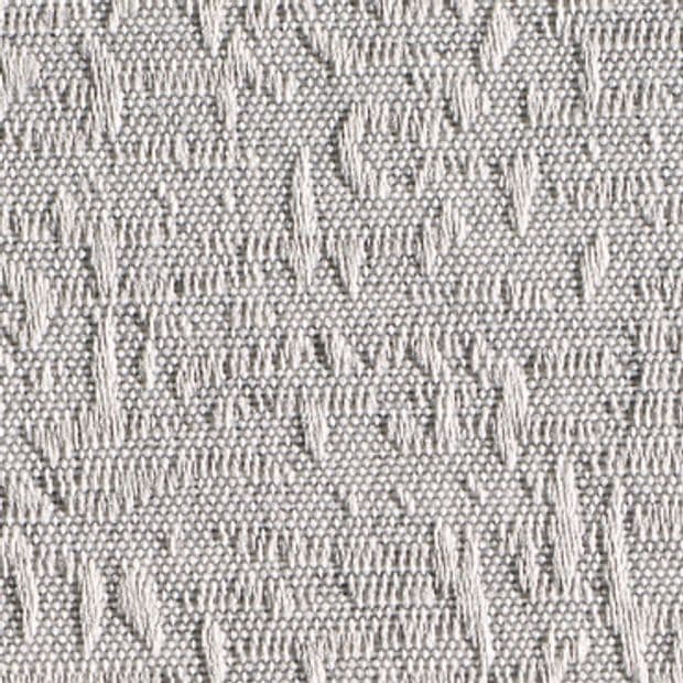 Beige woven fabric with irregular raised threads (object) exhibiting a slubby, textured weave (action) shown close-up under soft, neutral lighting with no surrounding context (context).