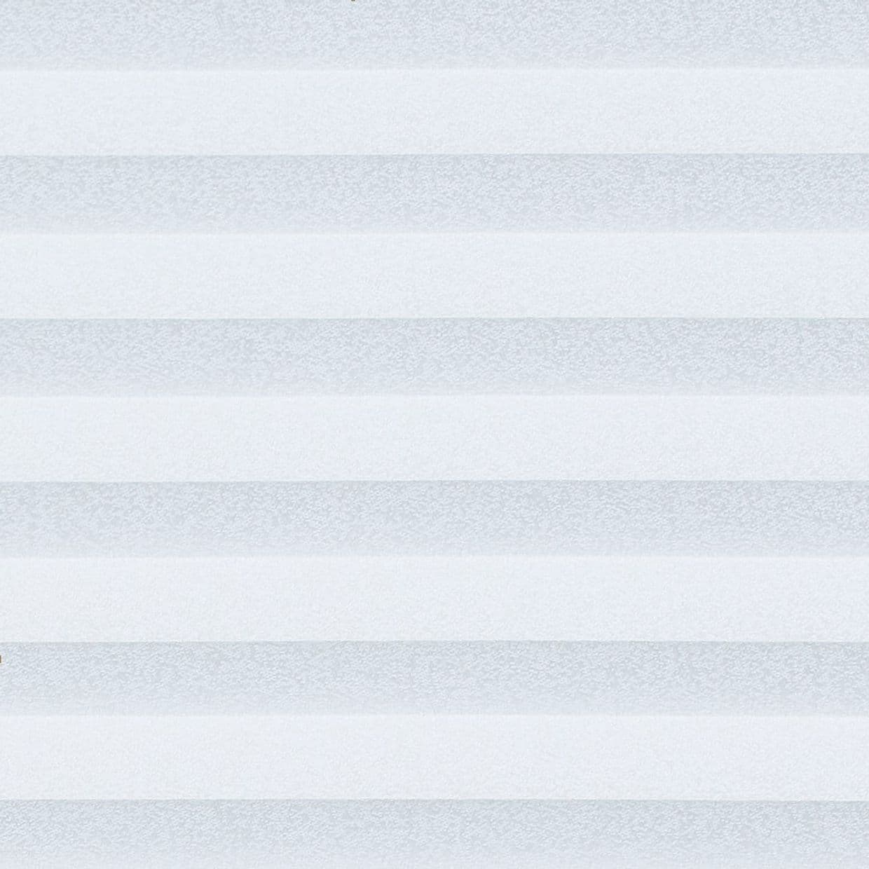 Horizontal dualâ€‘layer zebra blinds across a window, alternating sheer and opaque fabric bands partially closed, filtering soft daylight into a pale, evenly lit interior with neutral tones.