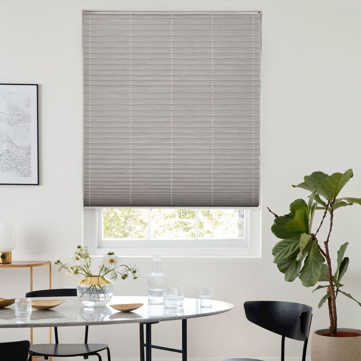 Grenoble Birch Pleated Blind