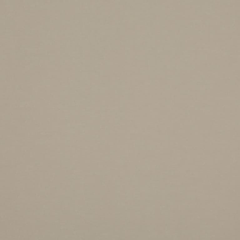 Beige woven fabric panel fills the frame, lying flat and uniform; soft matte texture under diffuse light, suggesting a neutral wall covering or upholstery close-up.