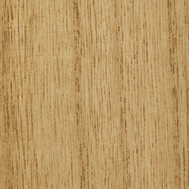 Light oak wood panel with fine vertical grain and darker streaks, showing natural texture; surface appears smooth and evenly lit in a close-up, neutral background.