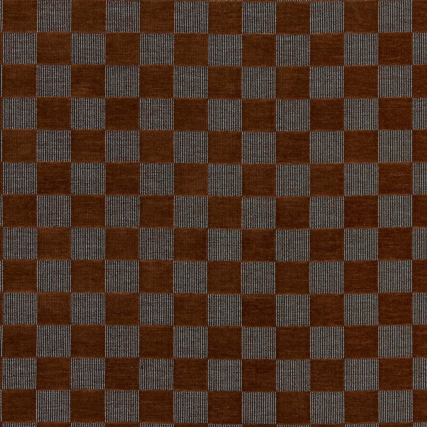 Checkerboard Brick Curtains