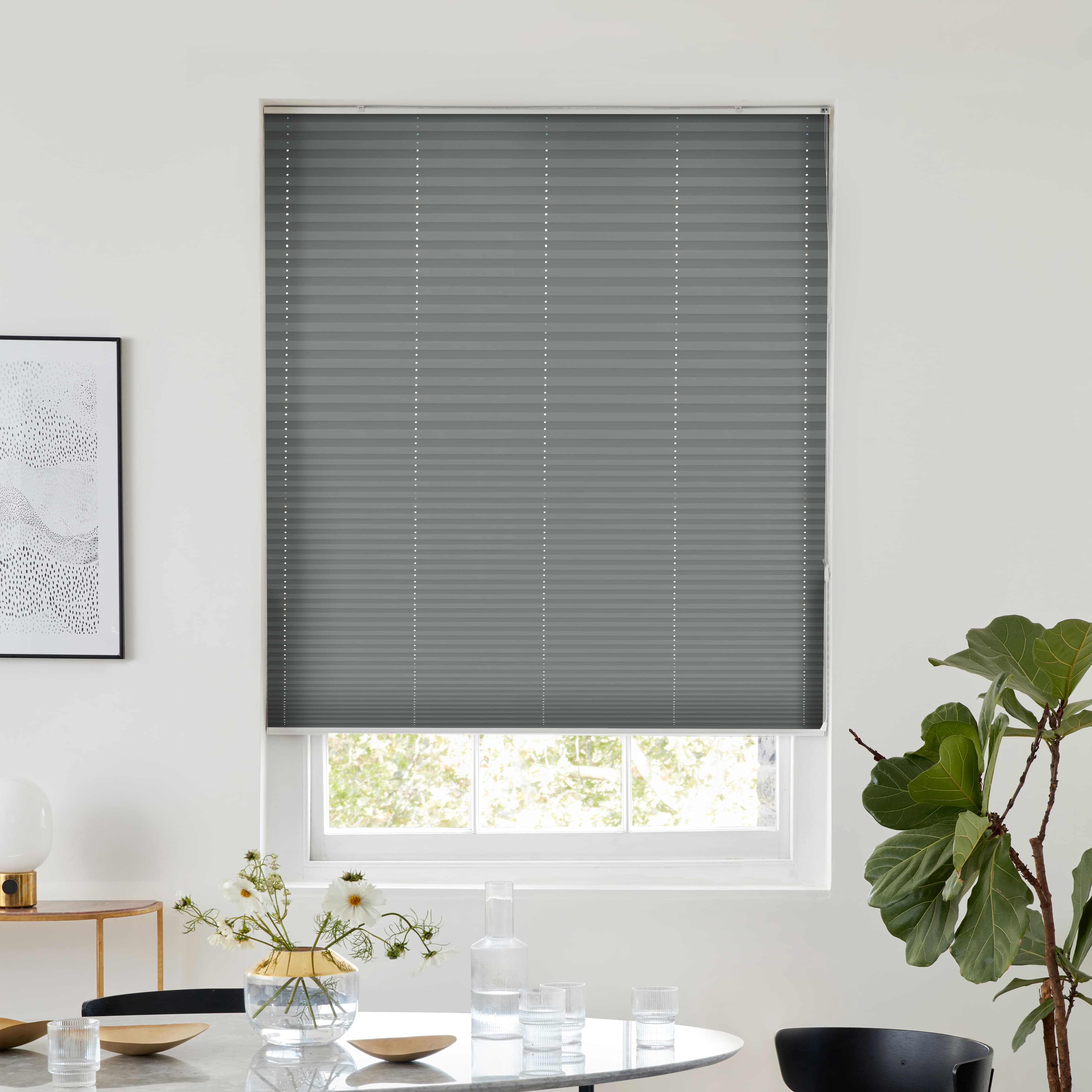 Seren Charcoal Pleated blind